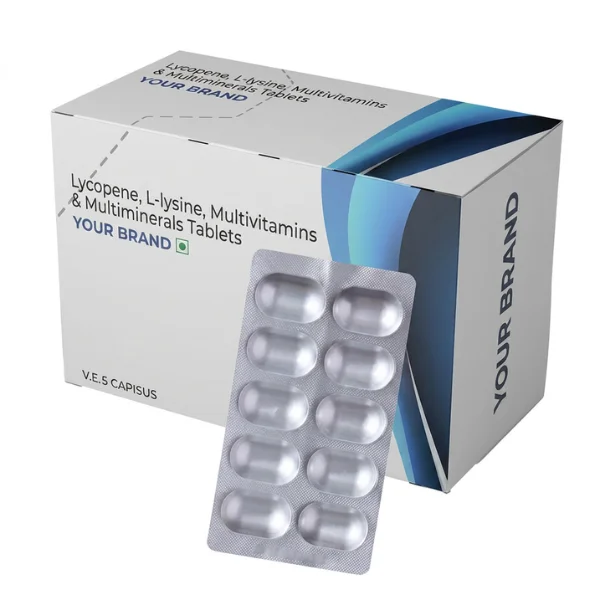 Multivitamin, Lycopene  with Ginseng Extract Tablet