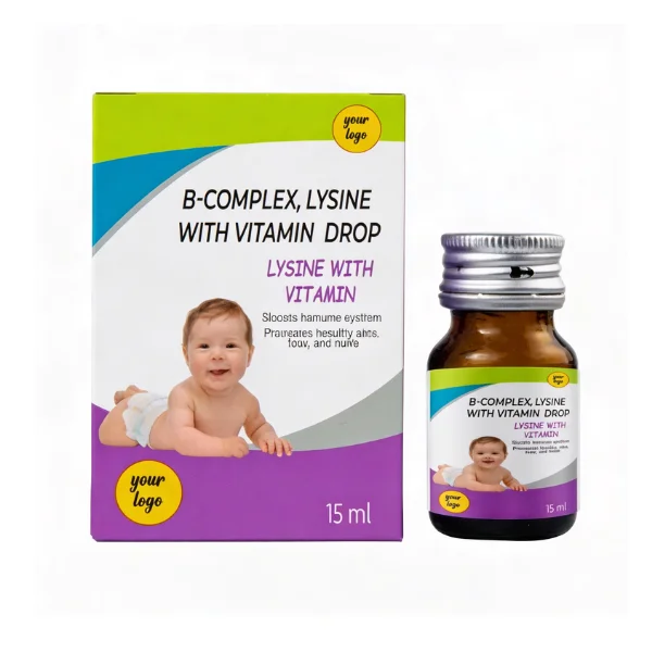 B-Complex, Lysine,  Vitamin Syrup or Drop.