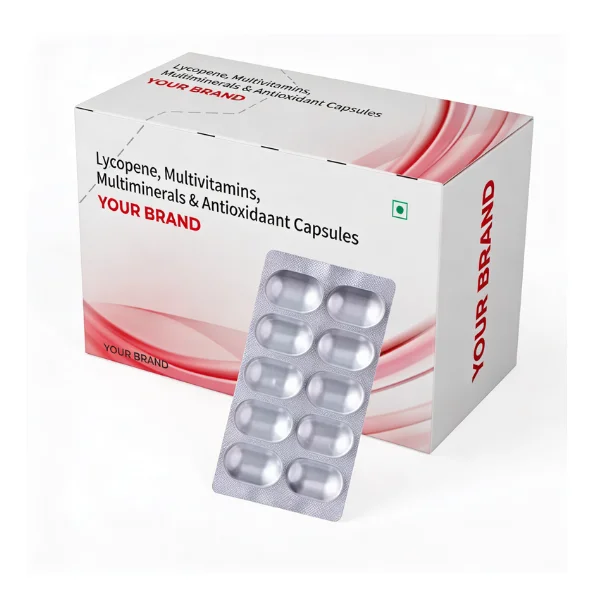 Lycopene, Multivitamin and Multimineral  Antioxidant Capsule.